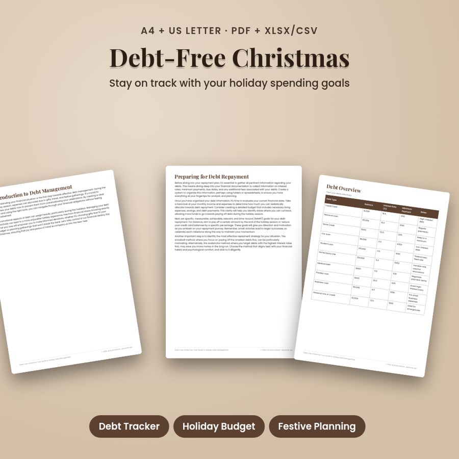 Debt-Free Christmas: Your Guide to Holiday Debt Management