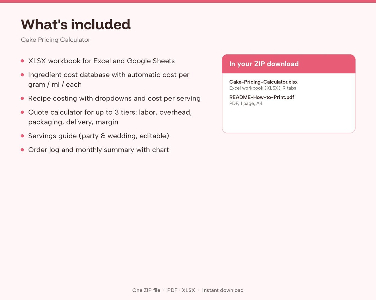 Cake Pricing Calculator – preview 3