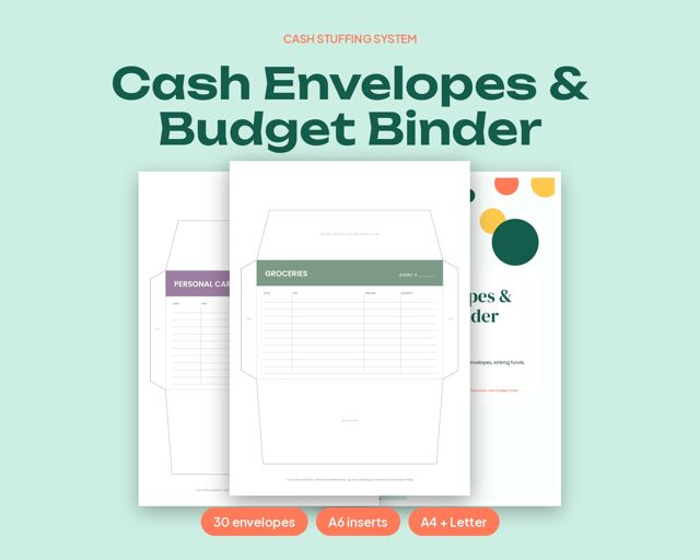 Cash Envelopes & Budget Binder