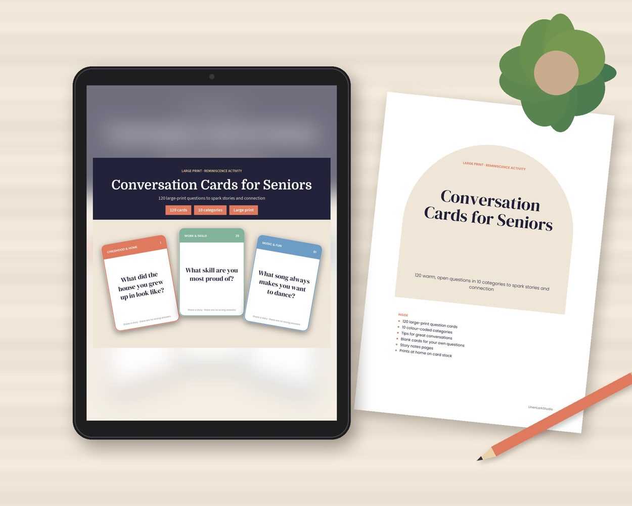 Conversation Cards for Seniors – preview 4