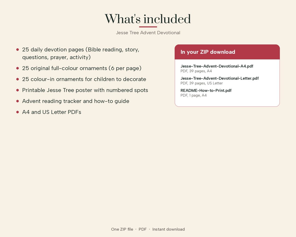 Jesse Tree Advent Devotional – preview 3