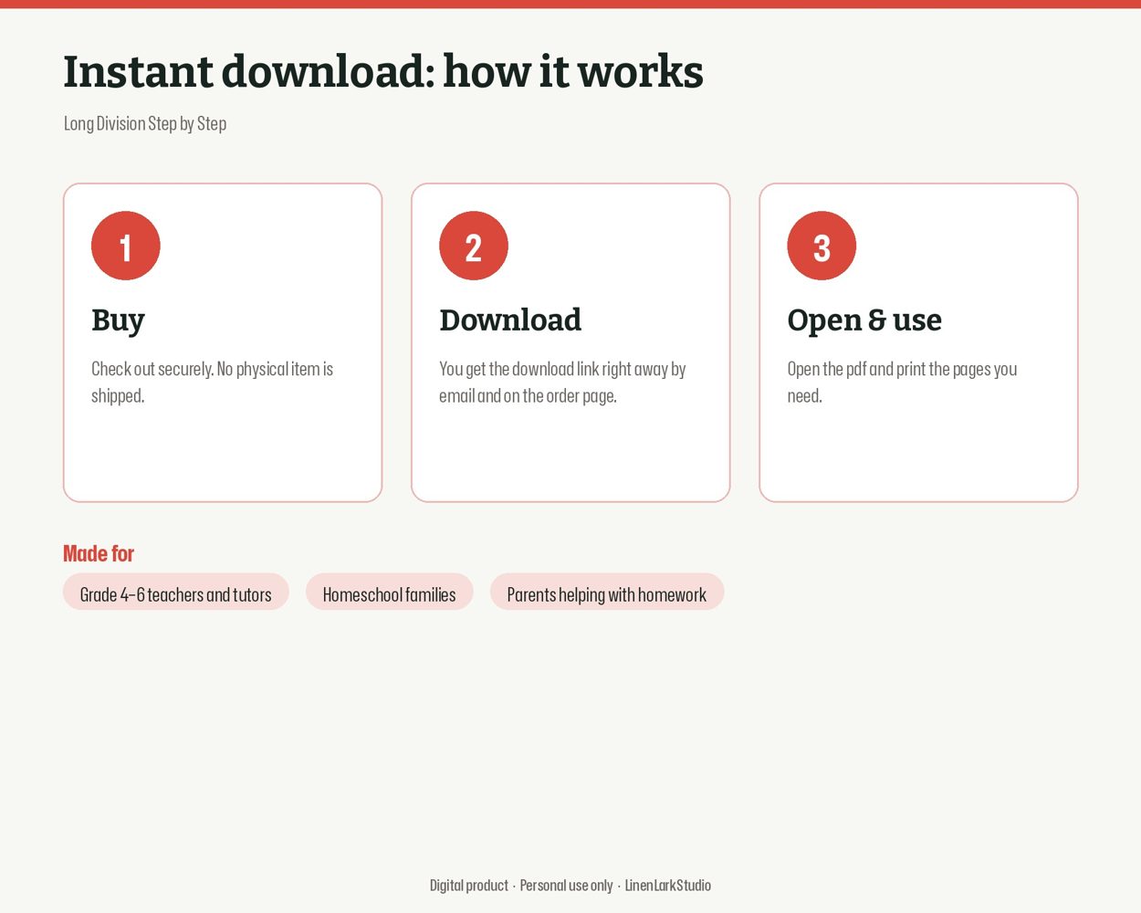 Long Division Step by Step – preview 5