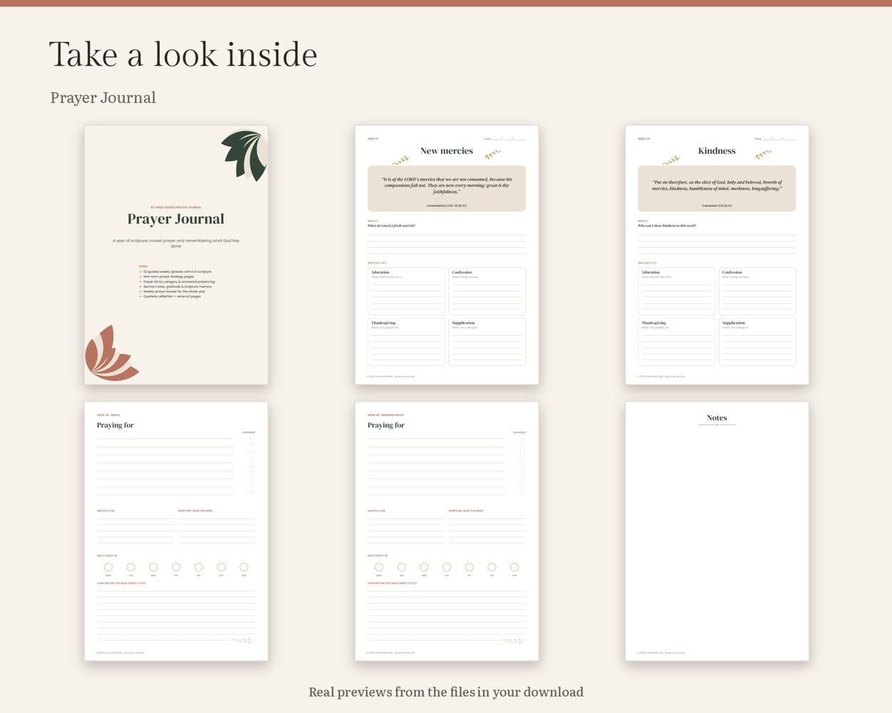 Prayer Journal – preview 2