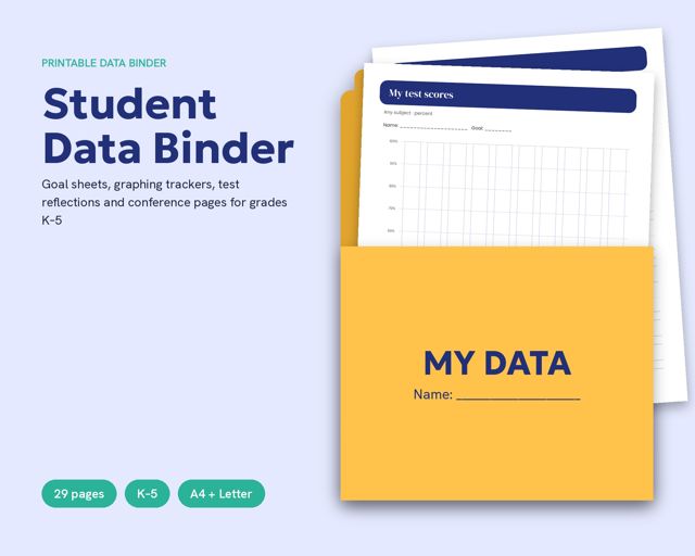 Student Data Binder