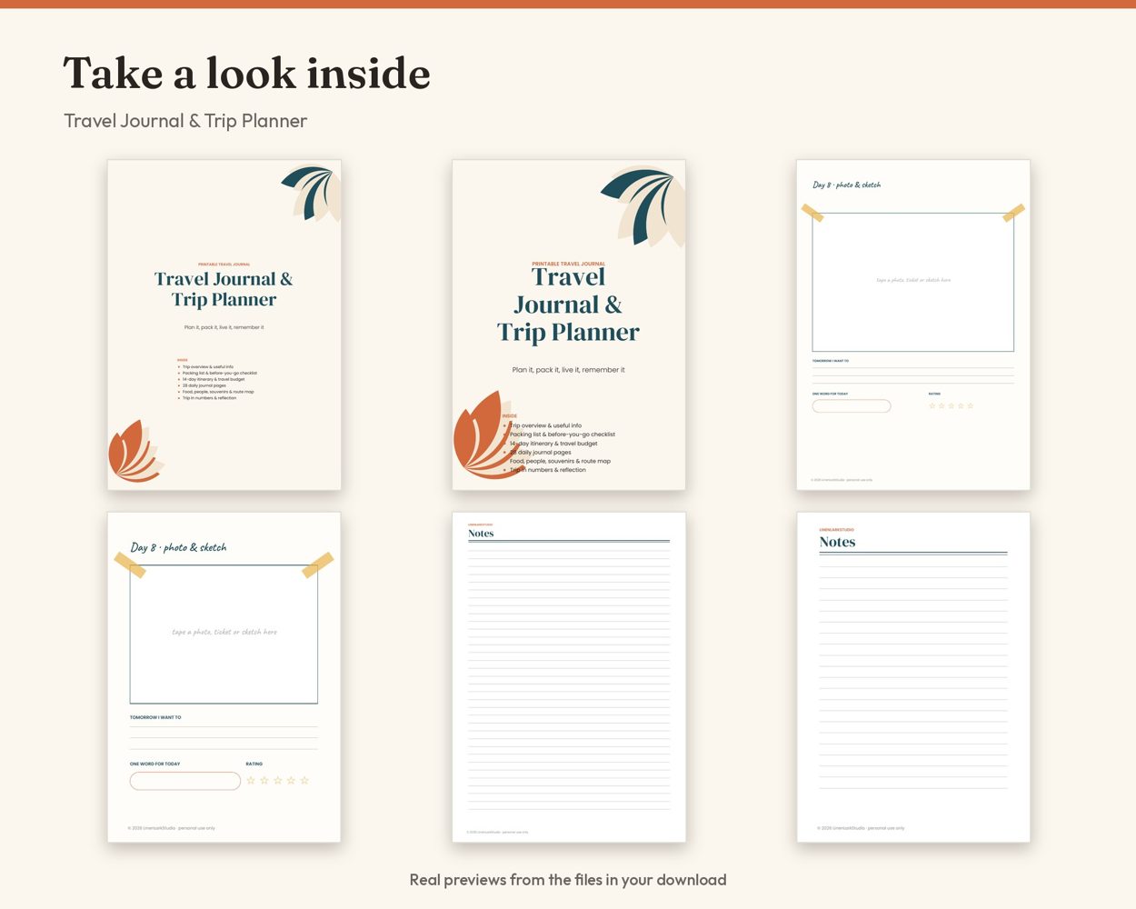 Travel Journal & Trip Planner – preview 2